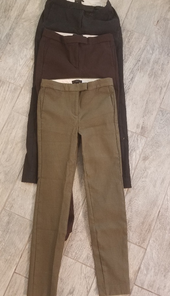 J crew  bundle ryder pants